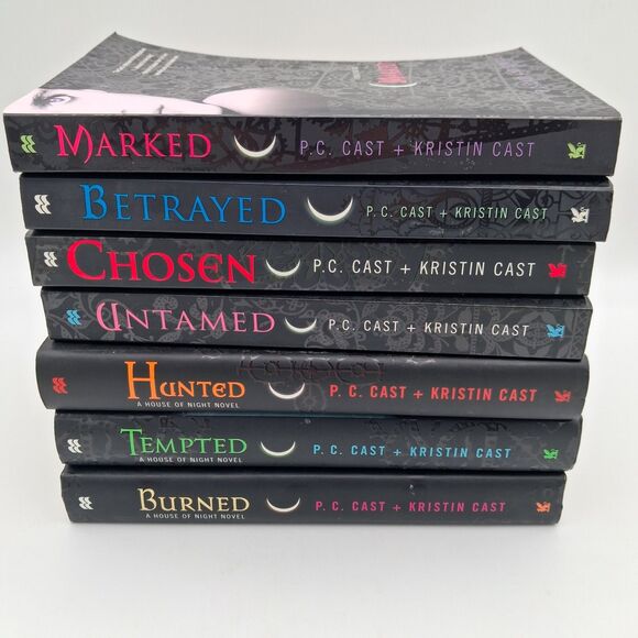 Other - House of Night Book Series 1-7 Hardcover & Paperback P.C. Kristin Cast